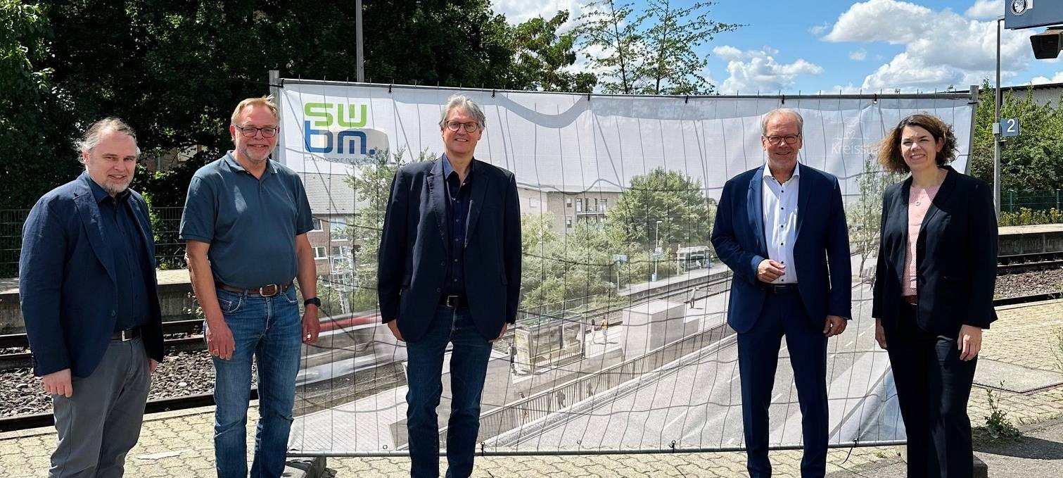 Bahnhof Bergheim wird barrierefrei