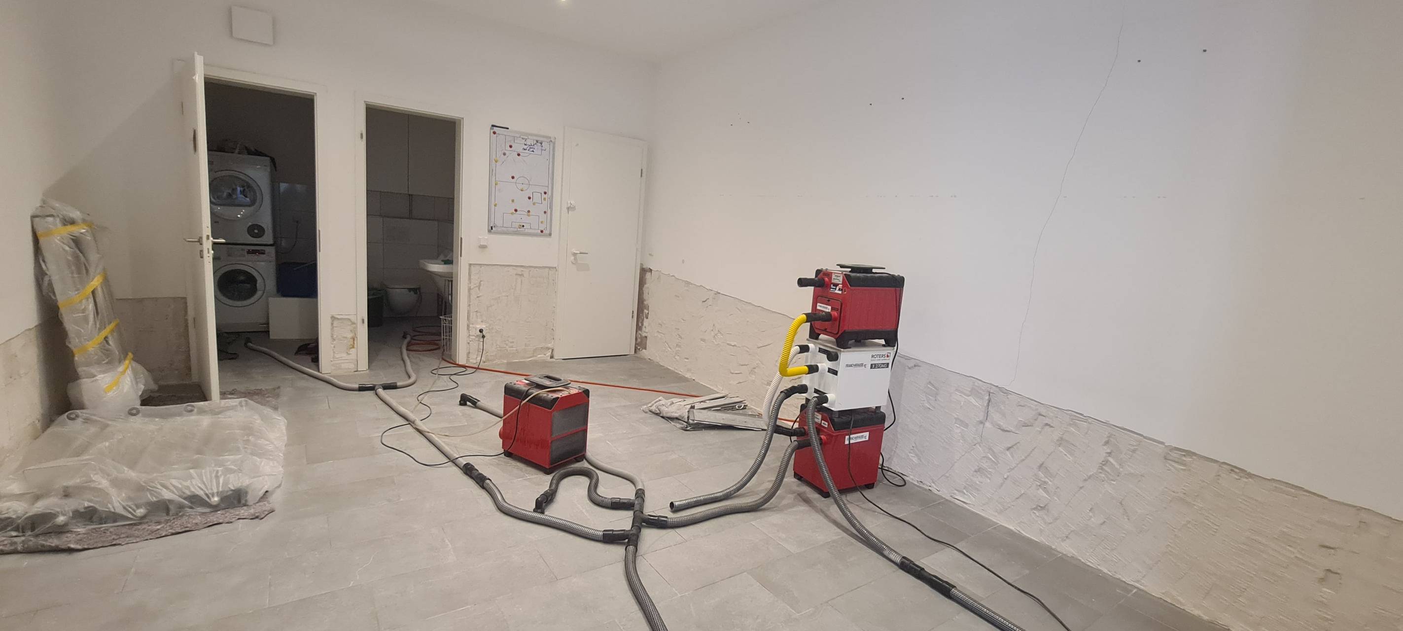 SC Glessen bekommt nach Wasserschaden neue Kabinen