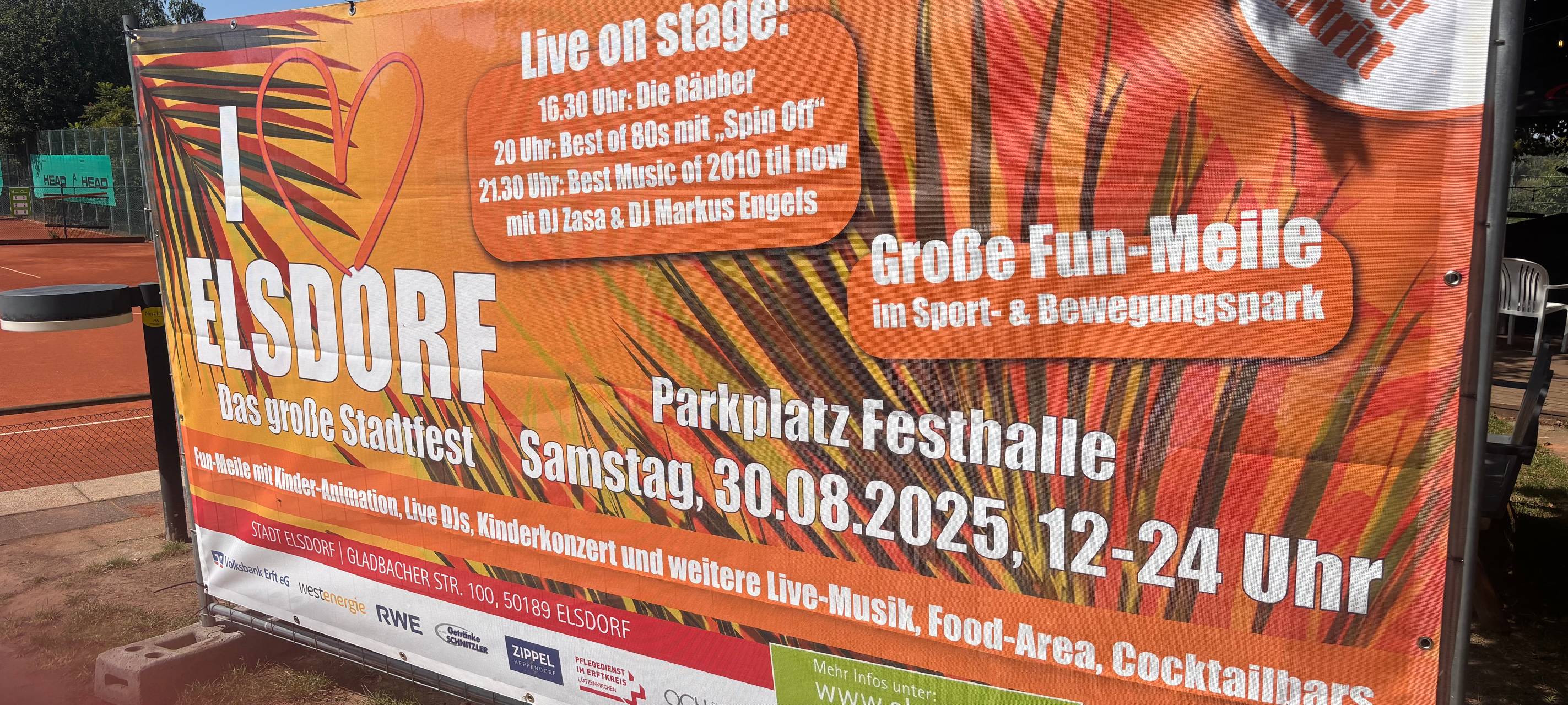 Elsdorf feiert großes Stadtfest am 30. August