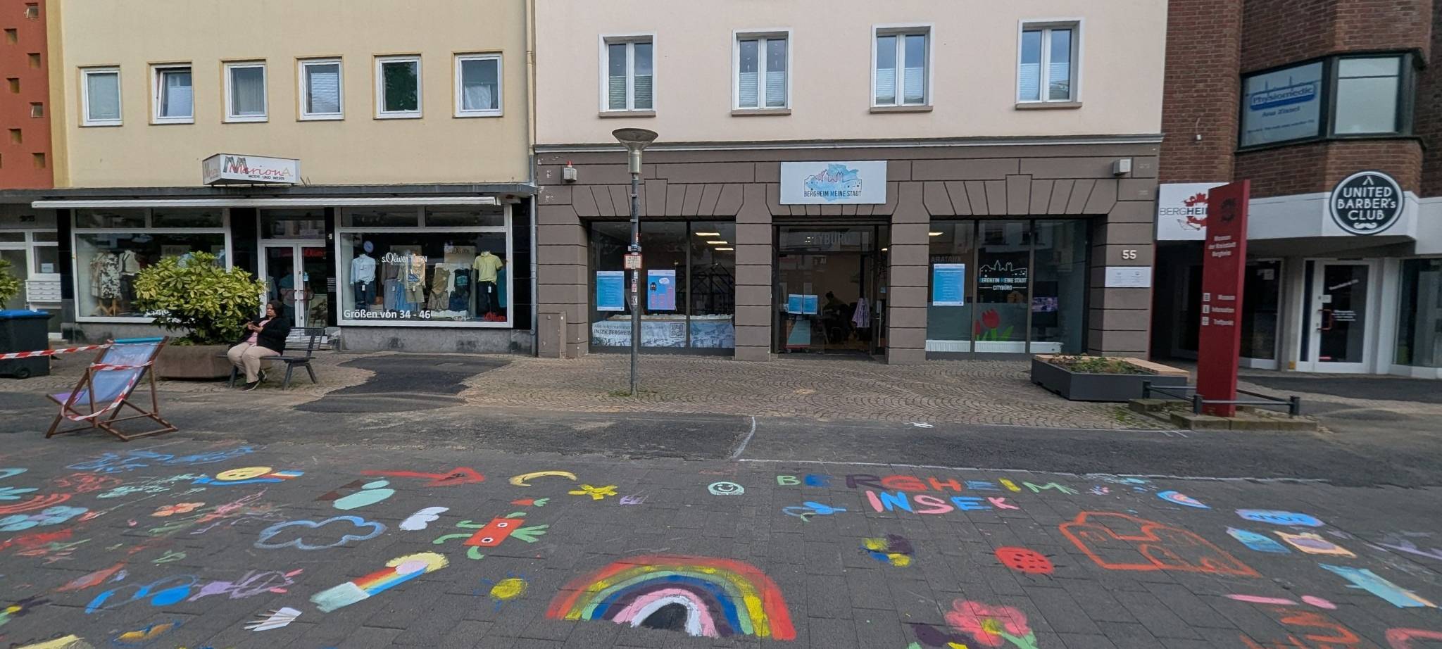 Bergheimer Fußgängerzone wird zur Straßengalerie