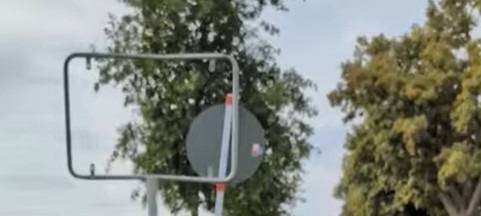 Wieder Ortsschilder in Kirchherten geklaut