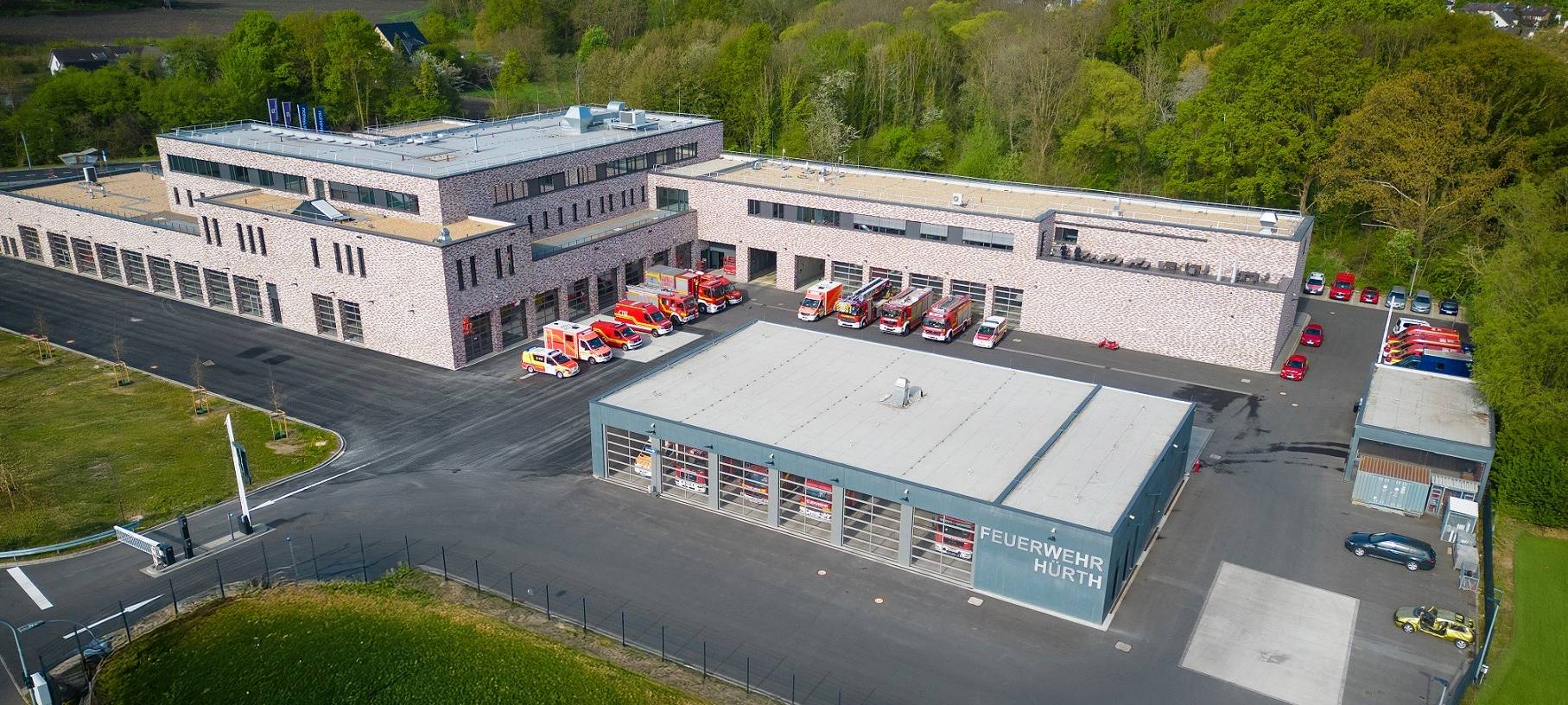 Hürth: Neue Feuer- und Rettungswache ist fertig