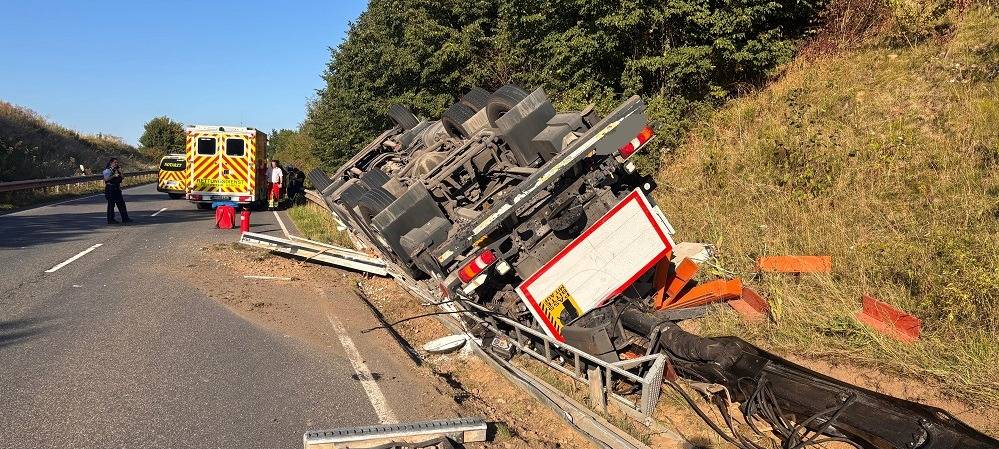 Sperrung auf B264 bei Kerpen