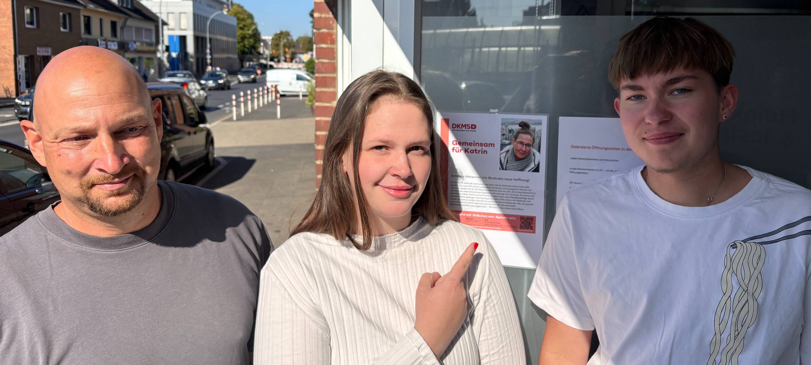 Typisierungsaktion in Hürth: Fahrschule hilft