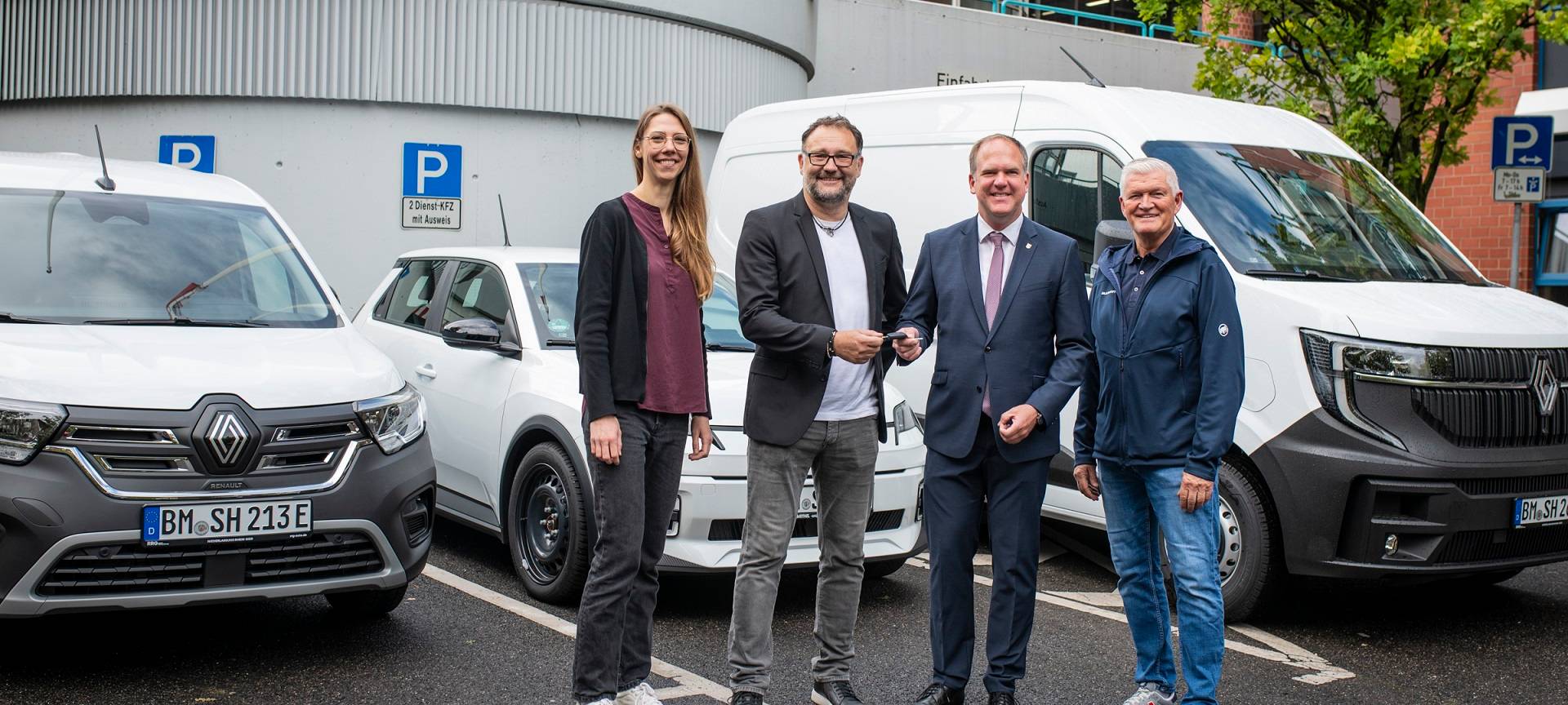 Hürth erweitert Fuhrpark mit neuen E-Transportern