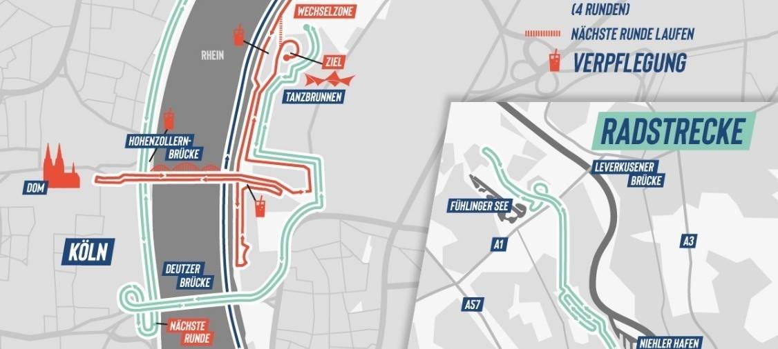 Triathlon in Köln