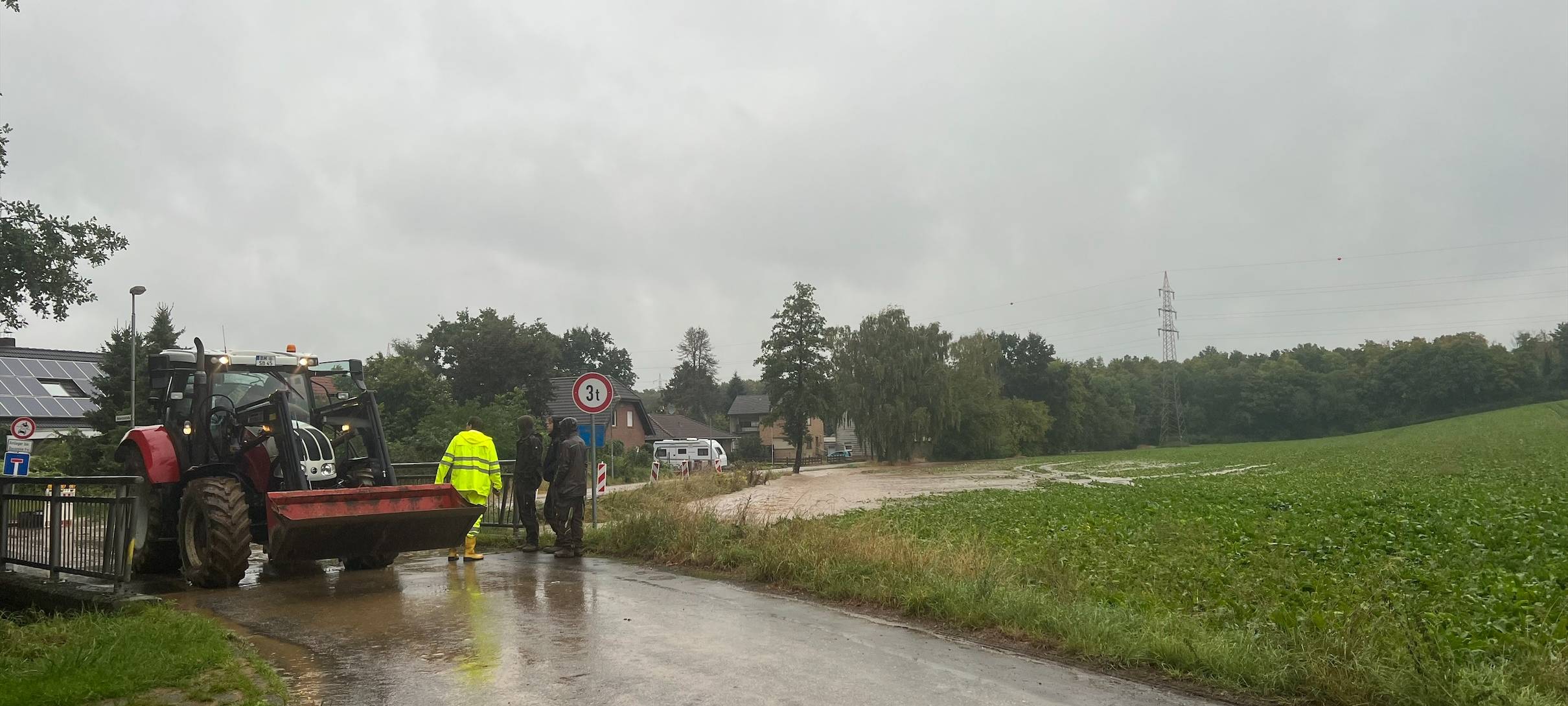 Feuerwehr Bedburg beendet Starkregen-Einsatz