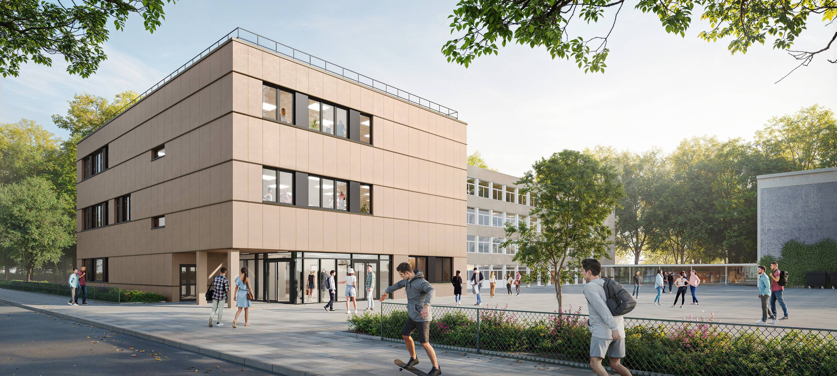 Frechen: Gymnasium am Rotdornweg wird erweitert