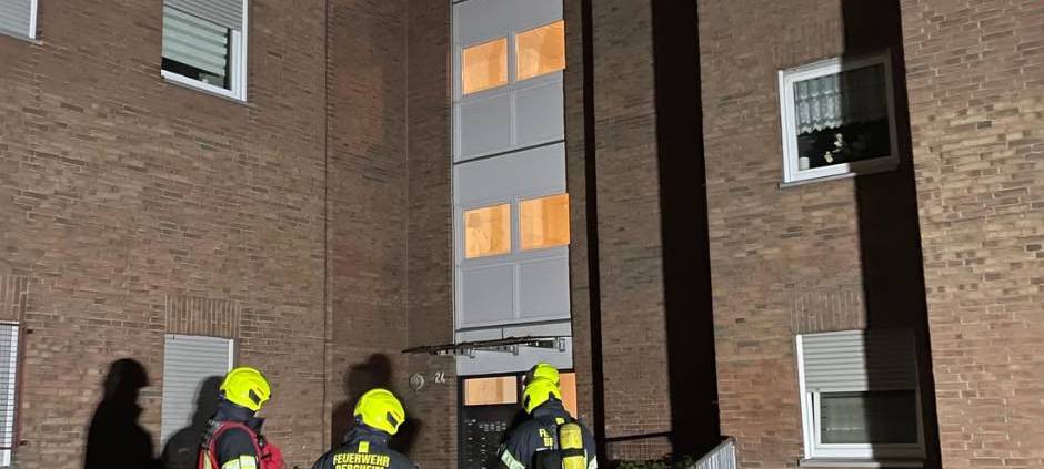 Nächtlicher Küchenbrand in Bergheim-Zieverich