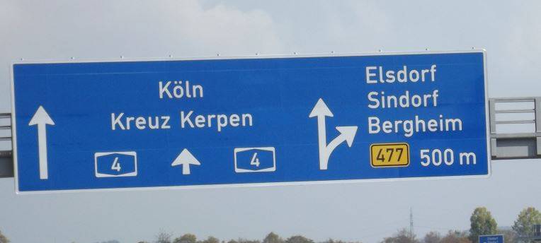 Kerpen: Bauarbeiten auf der A4 im Kreuz Kerpen