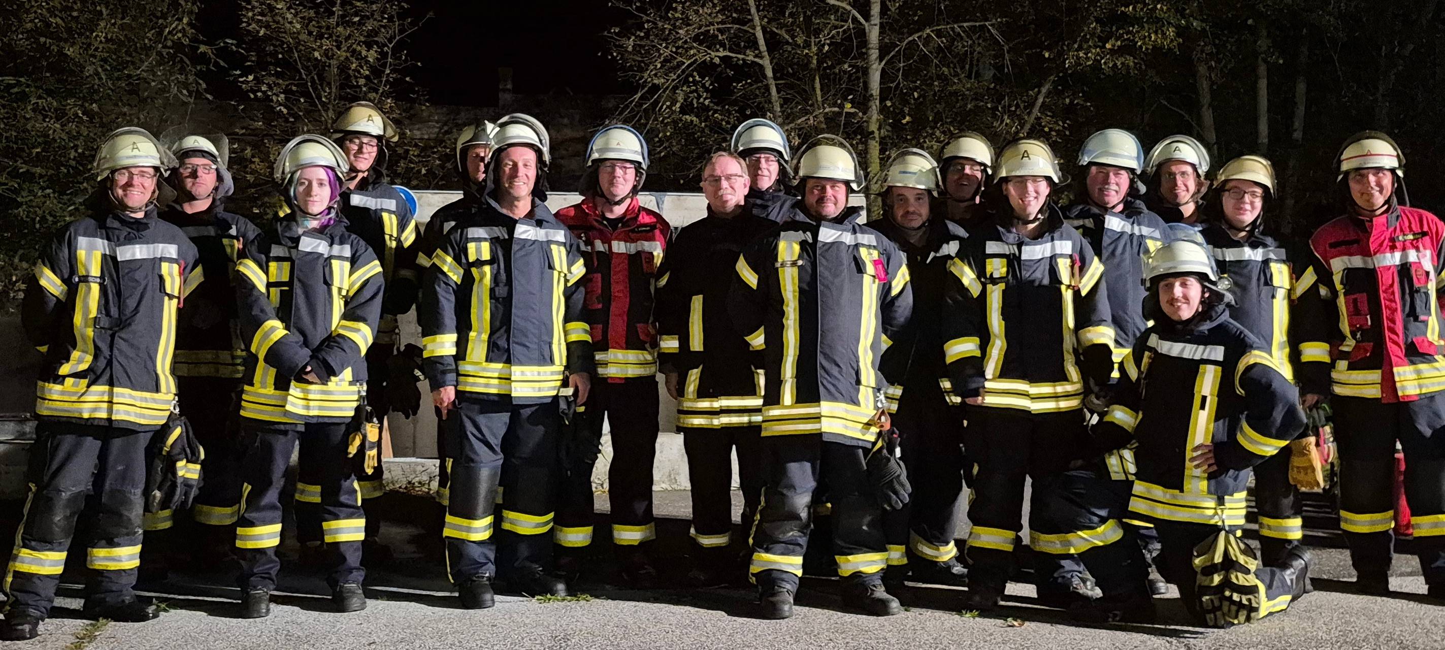 Elsdorfer Feuerwehr probt Ernstfall