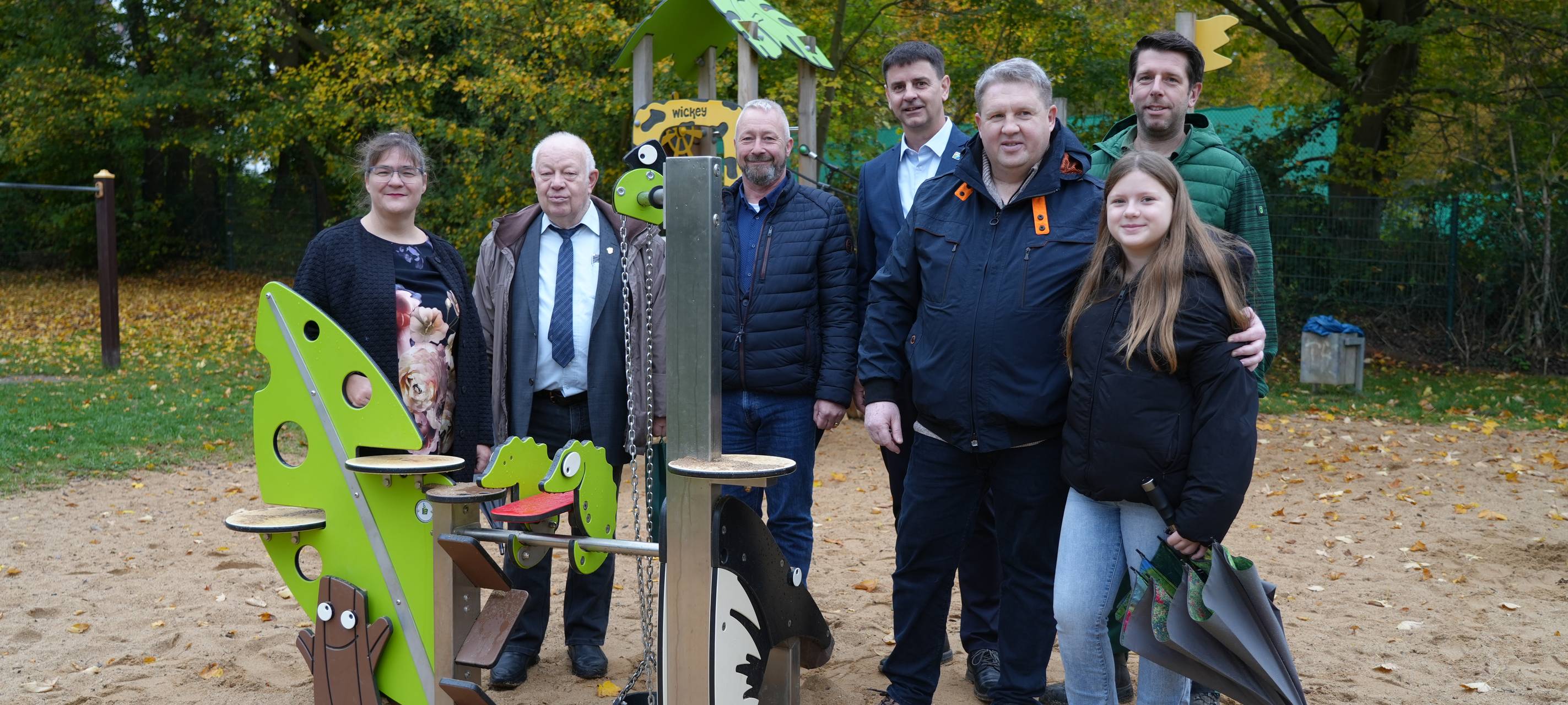 Spielplatz in Bliesheim nach Flutkatastrophe wieder geöffnet