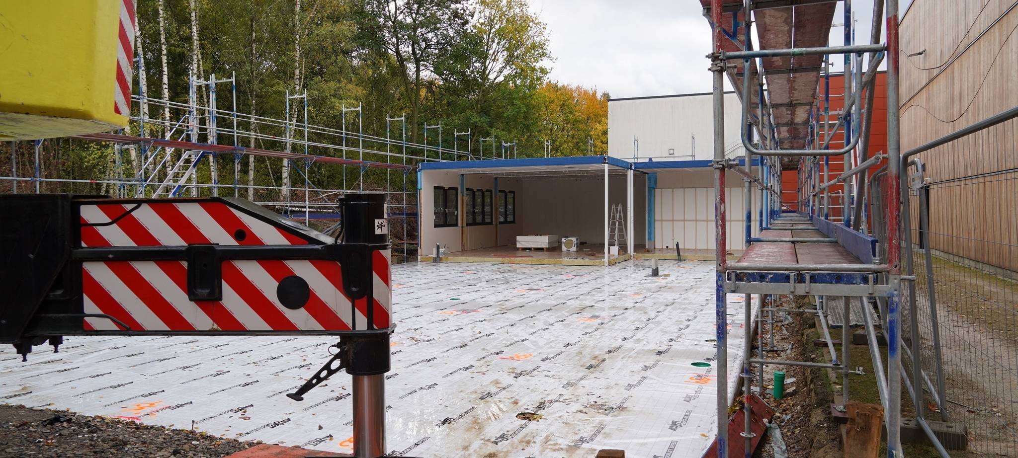 Erweiterung des Gymnasiums in Frechen schreitet voran