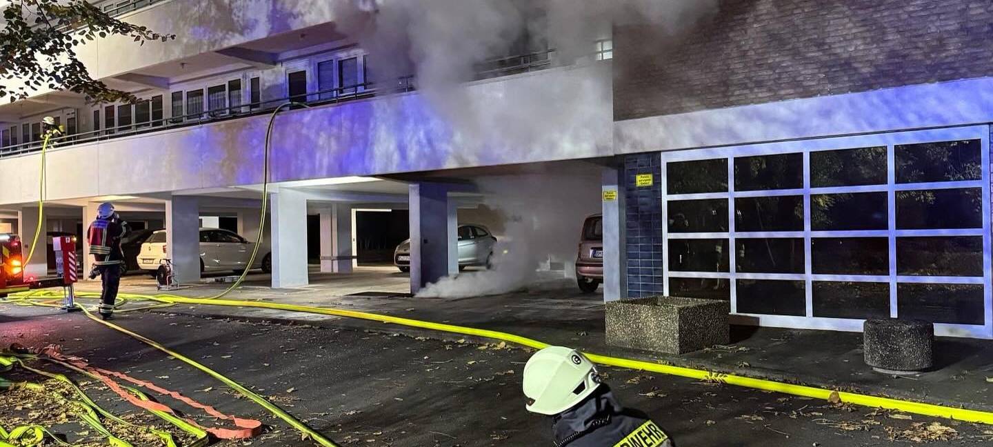 Feuer in Lechenicher Wohnkomplex: 50 Bewohner gerettet