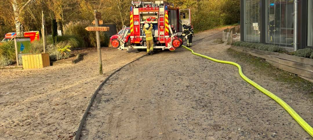Brand im Bistro am Bleibtreusee