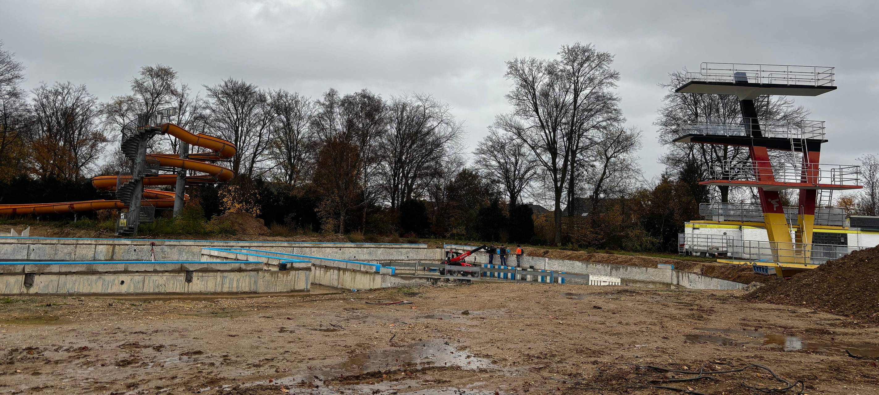 Sanierung des Elsdorfer Freibads schreitet voran