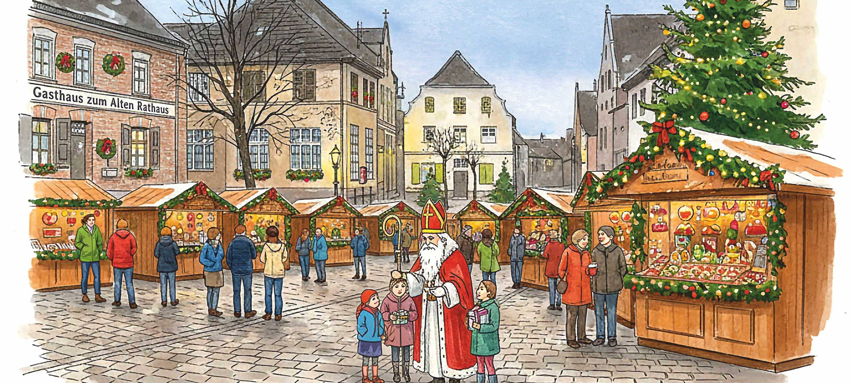 Nikolausmarkt kehrt nach Alt-Kaster zurück