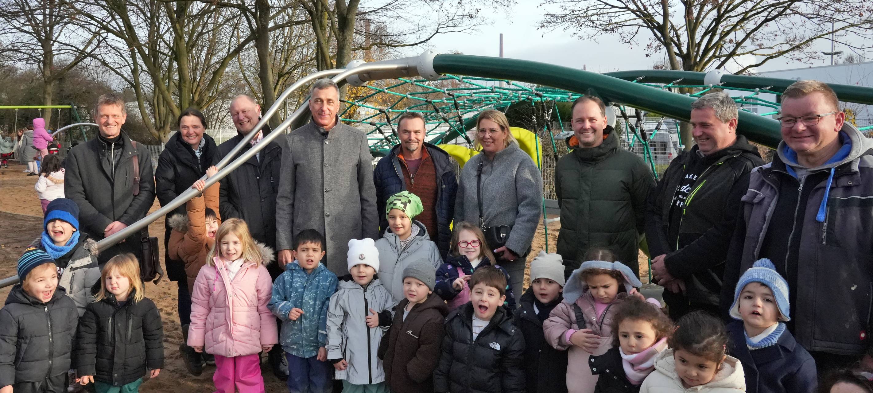 Wesseling: Spielplatz inklusiv neugestaltet