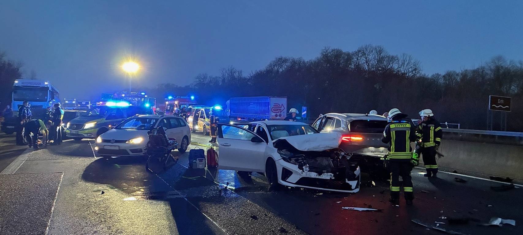 Lange Staus nach Unfällen