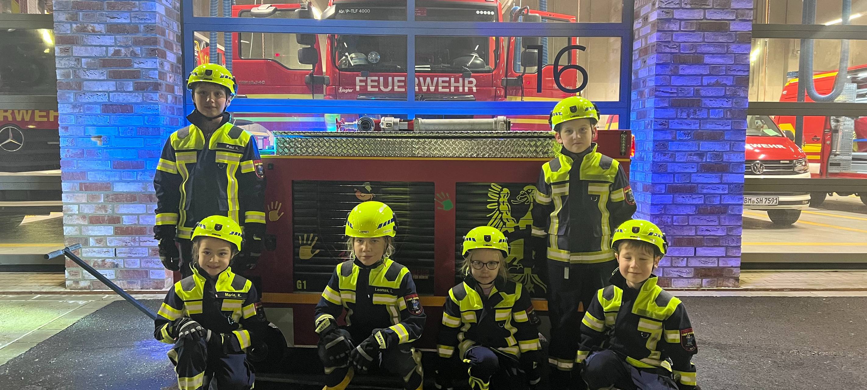 Neues Kinderfeuerwehrauto in Hürth