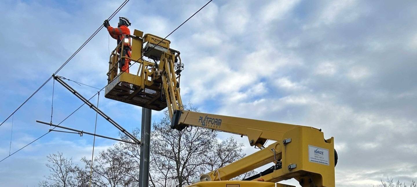 Wesseling: Spontane Arbeiten an Linie 16