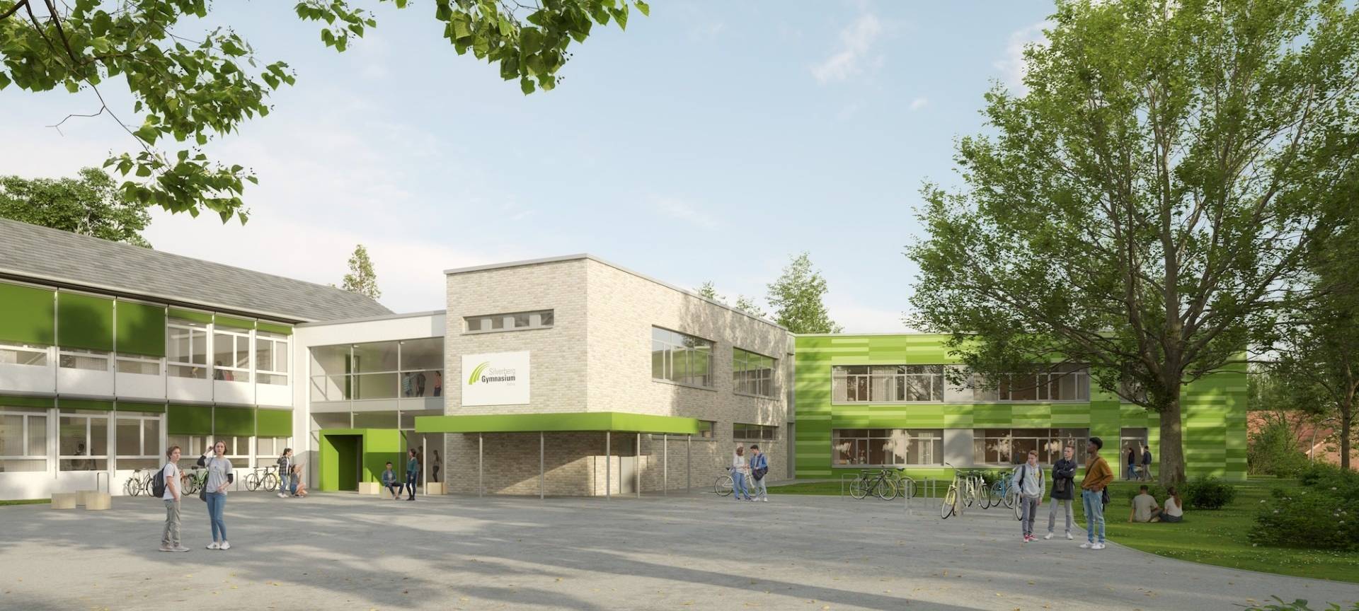Erweiterung am Silverberg-Gymnasium in Bedburg beginnt