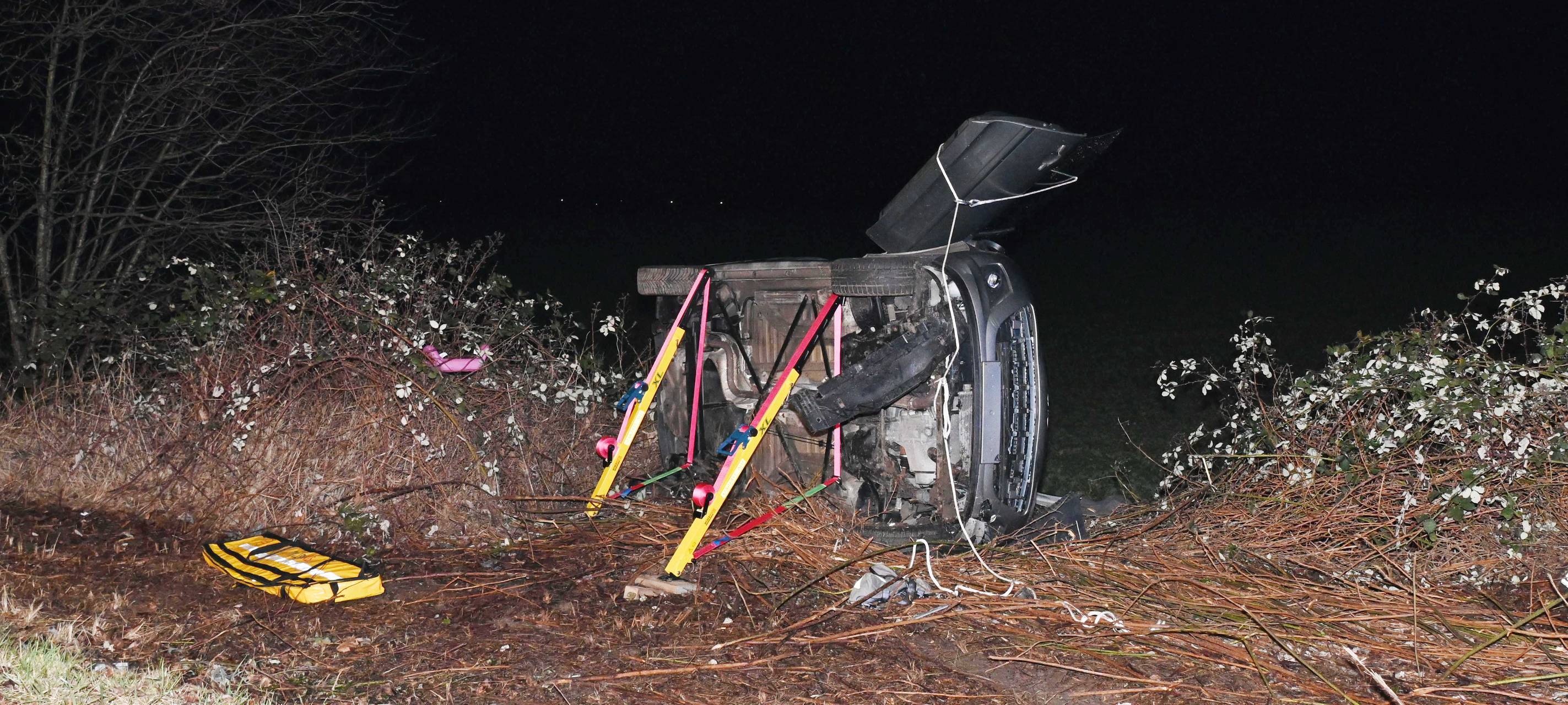 Schwerer Unfall auf K24 bei Pulheim-Stommeln