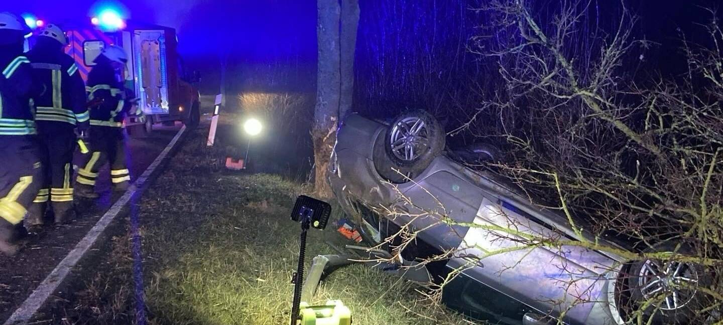 Unfall auf K45 bei Friesheim