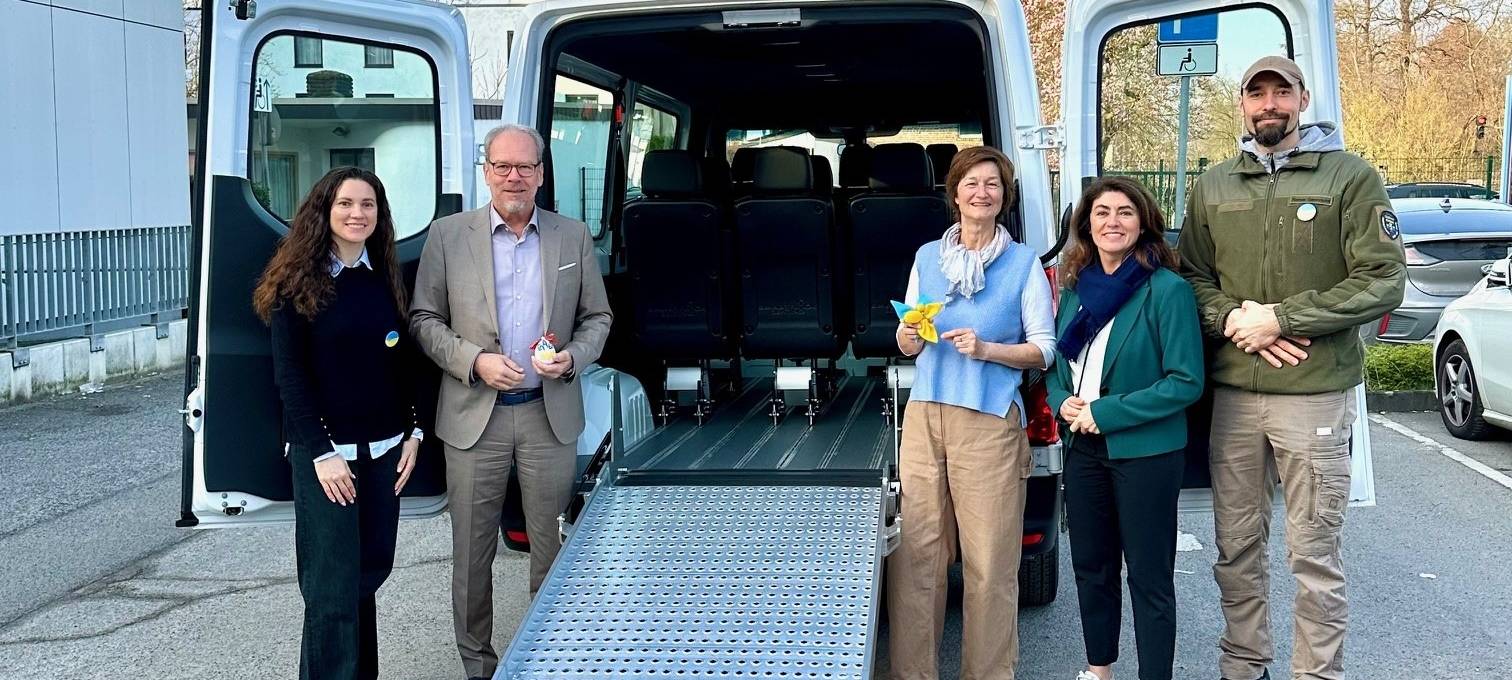 Bergheim: Kleinbus für ukrainische Partnerregion