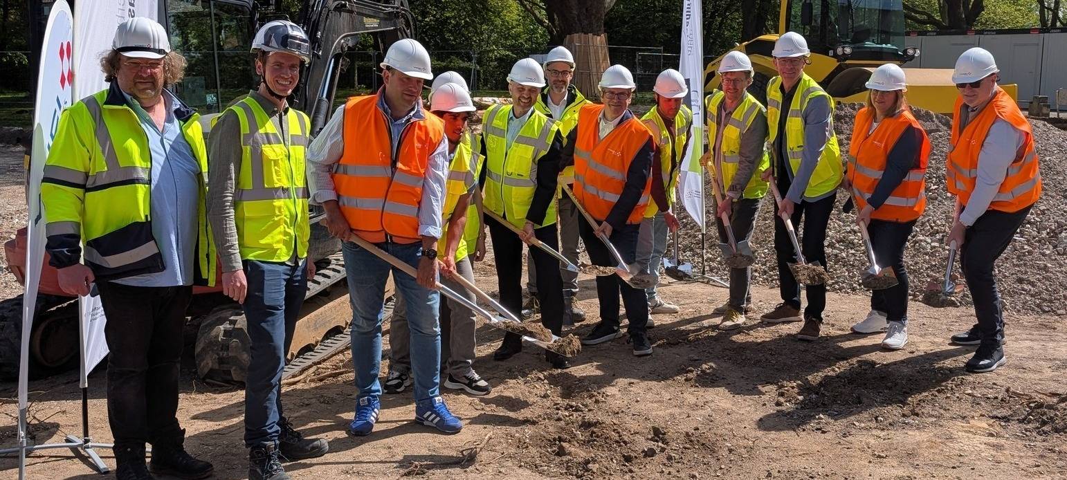 Spatenstich für Anbau am Silverberg-Gymnasium