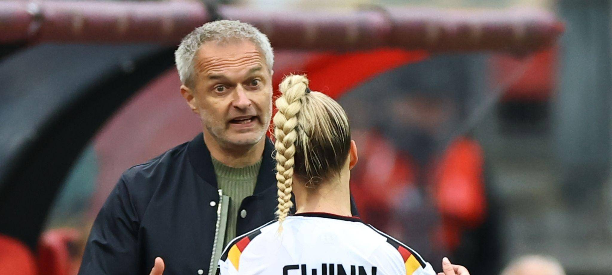 Giulia Gwinn und Christian Wück