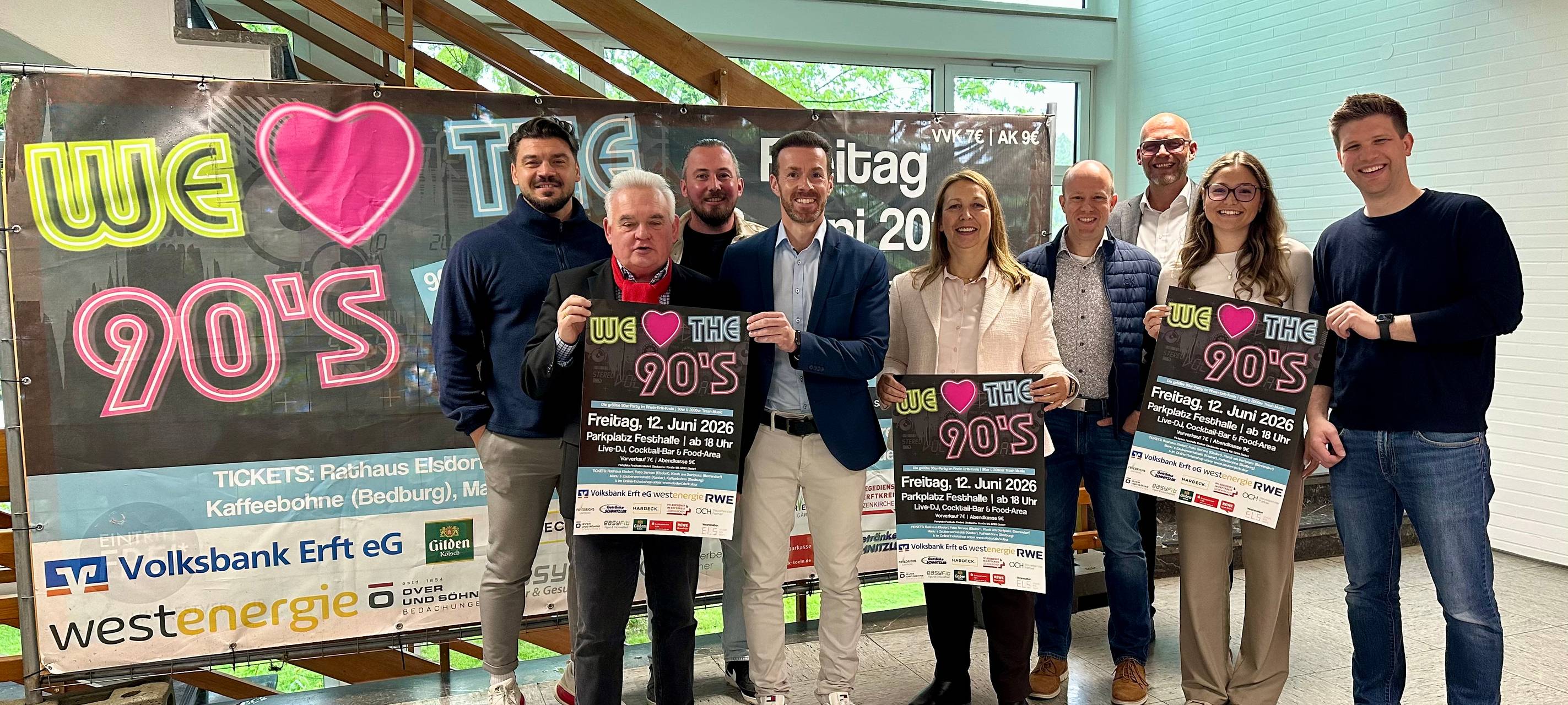 Elsdorf feiert wieder bei „We love the 90s“