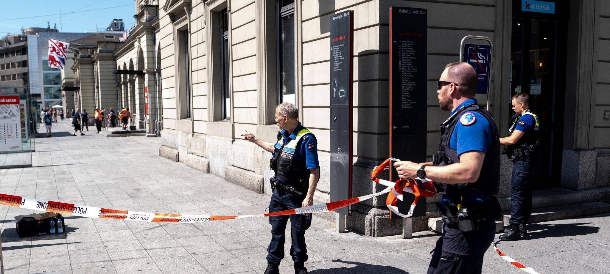 Mann verletzt in Winterthur drei Menschen mit Stichwaffe