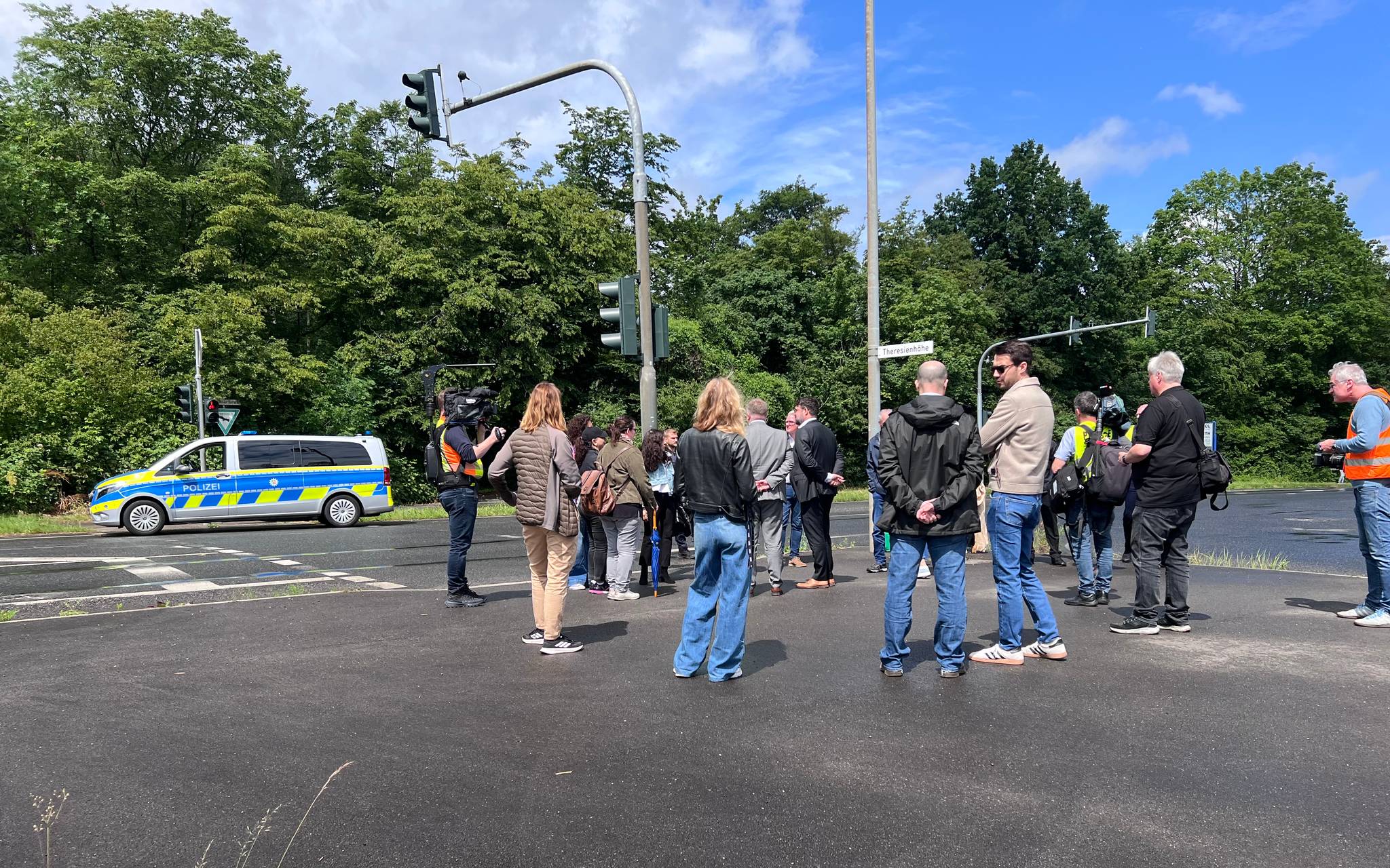 Prozess um tödlichen Unfall in Hürth: Ortstermin