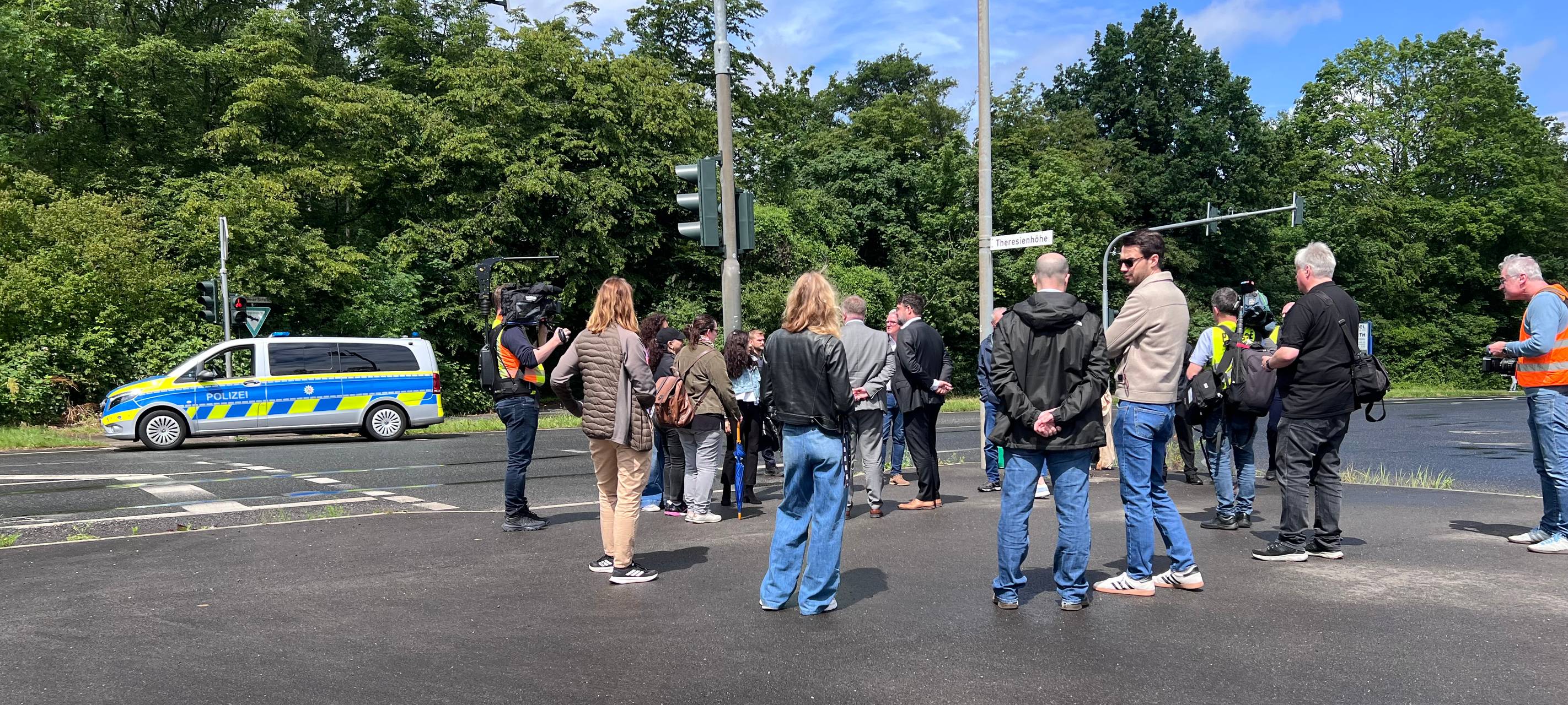 Prozess um tödlichen Unfall in Hürth: Ortstermin