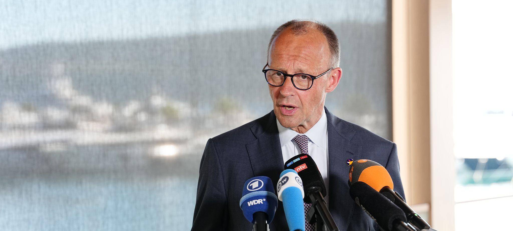 Bundeskanzler Merz beim EU-Westbalkan-Gipfel