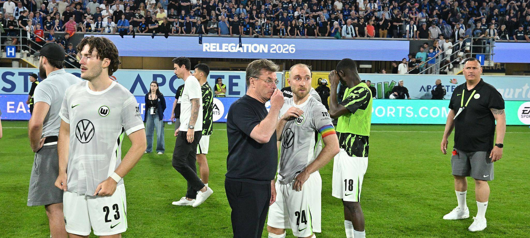 Dieter Hecking und Christian Eriksen