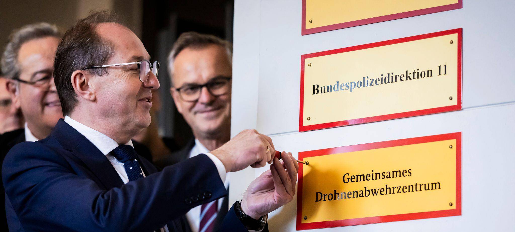 Eröffnung des Gemeinsamen Drohnenabwehrzentrums (GDAZ)
