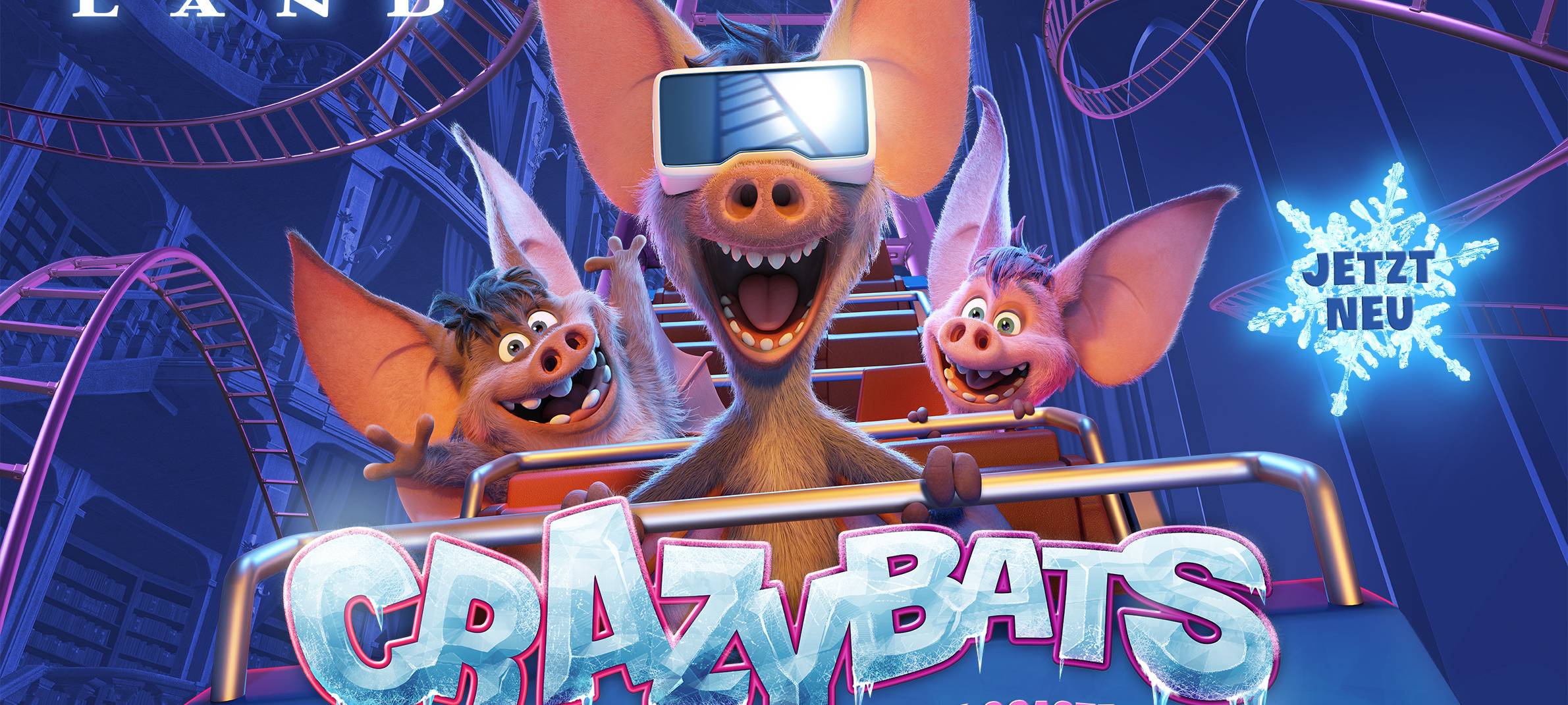 Crazy Bats: Neue VR-Attraktion im Phantasialand