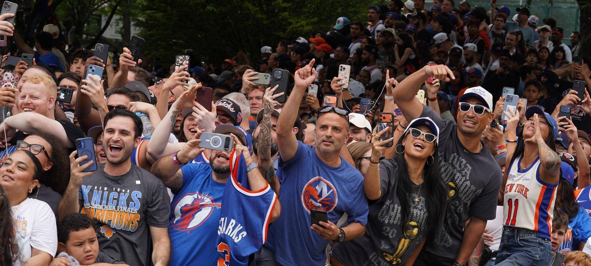 Knicks - Meisterschaftsparade in New York