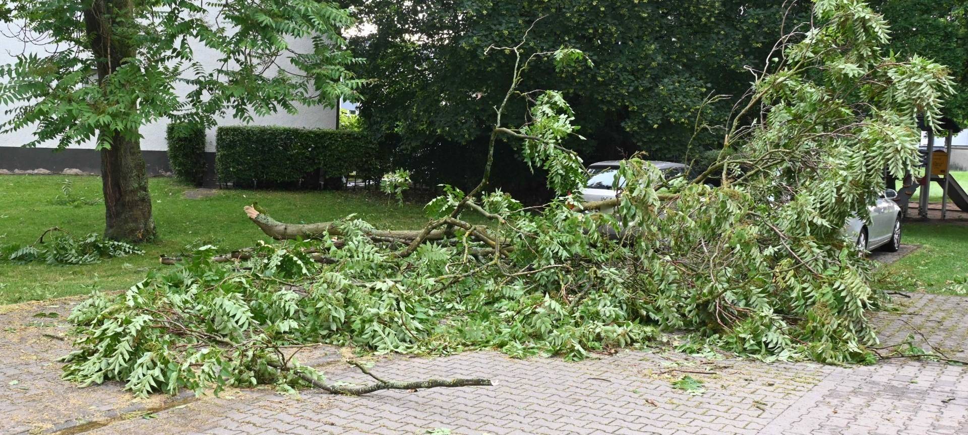 Hitzegewitter treffen Rhein-Erft-Kreis