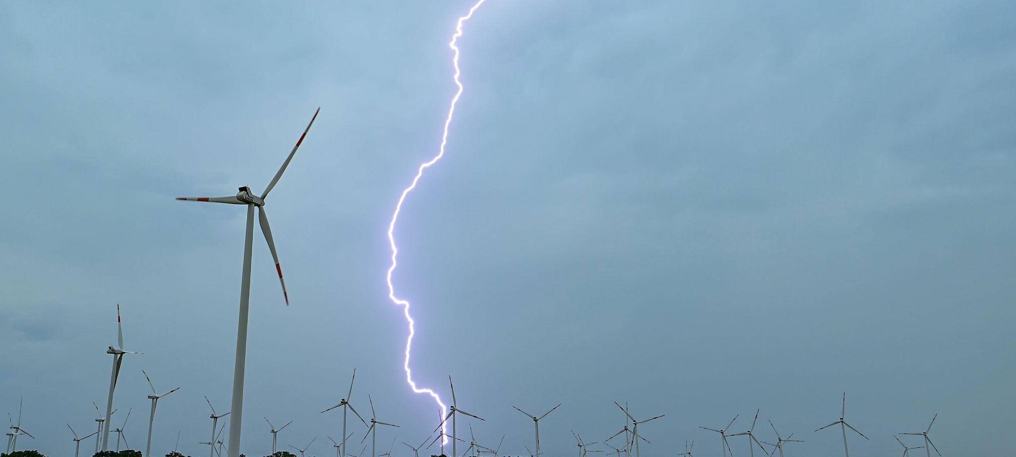 Gewitter über Brandenburg