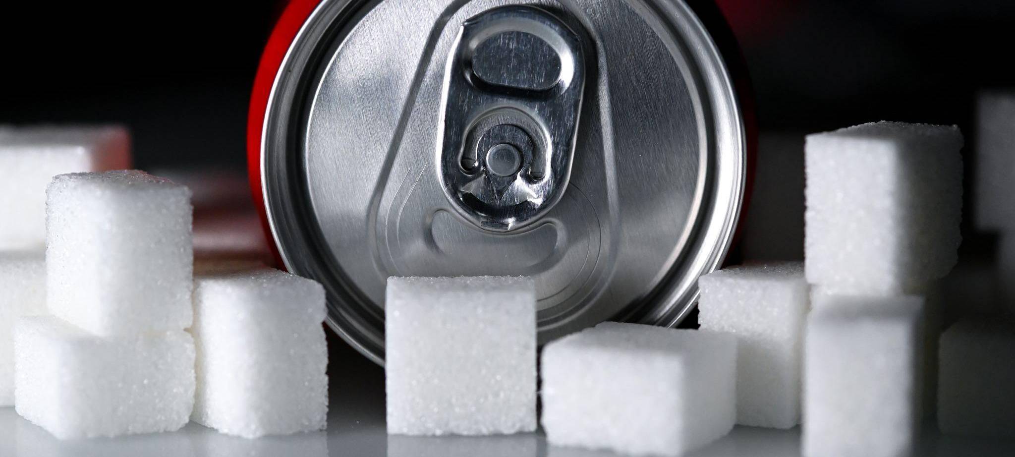 Softdrinks mit Zucker