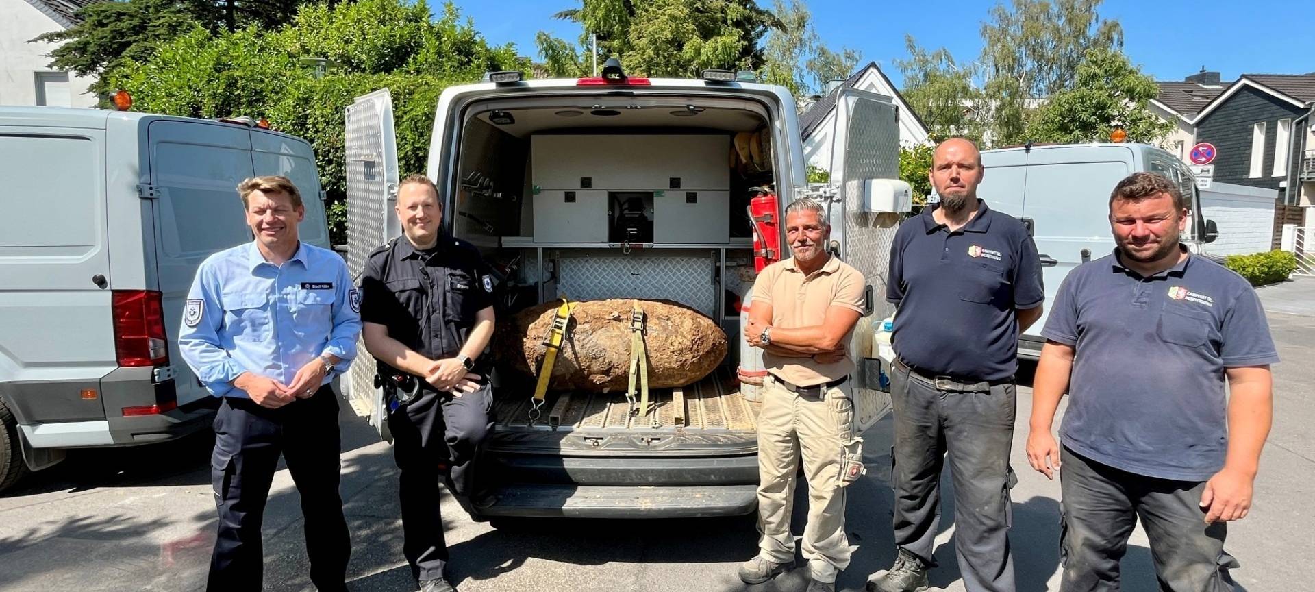 Weltkriegsbombe in Köln entschärft