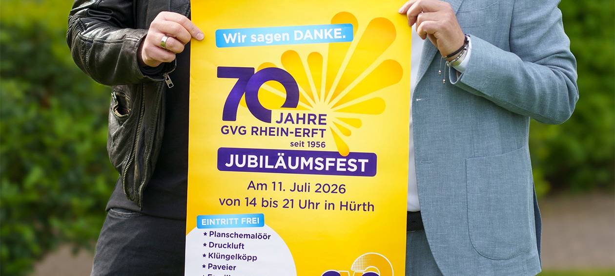 Hürth: GVG Rhein-Erft feiert 70-jähriges Bestehen