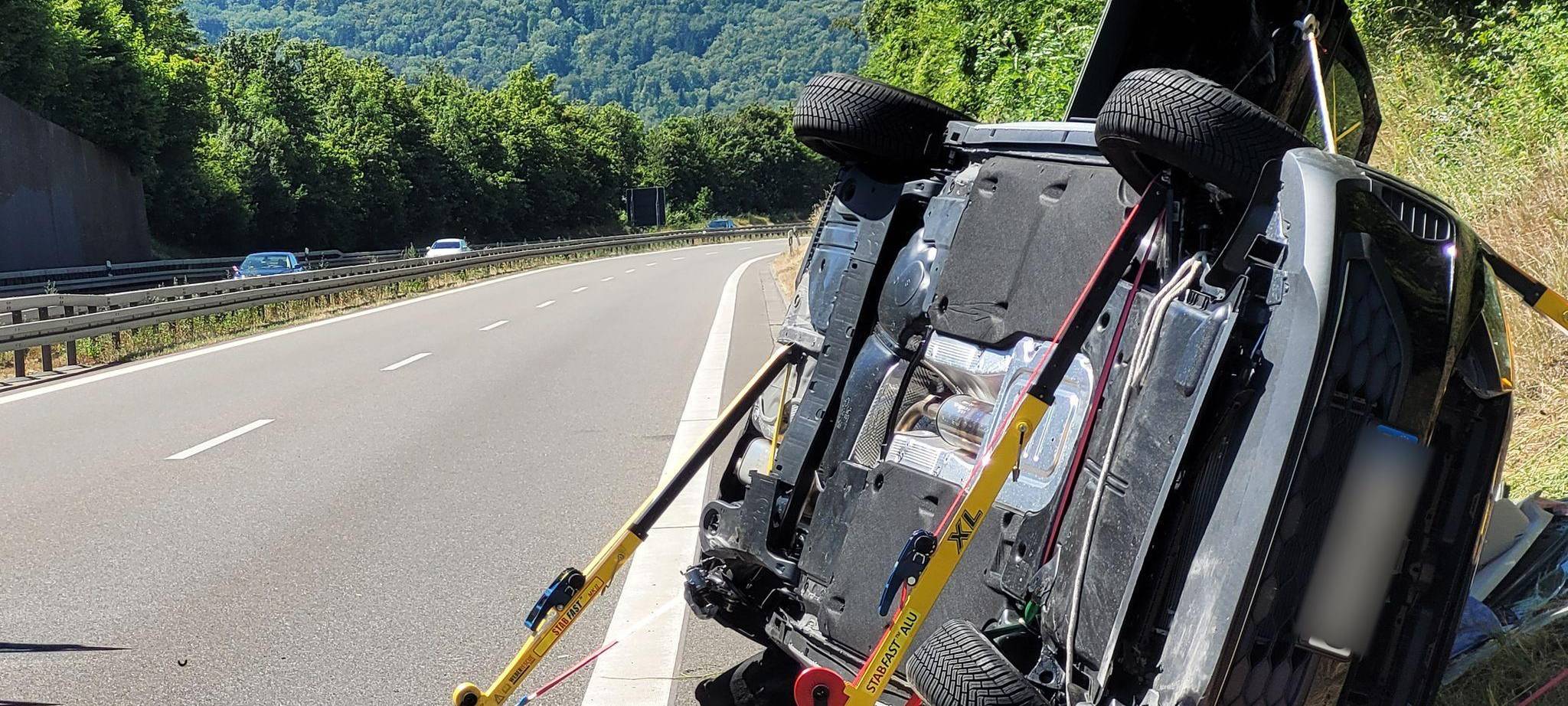Verkehrsunfall mit Verletzten bei Hechingen