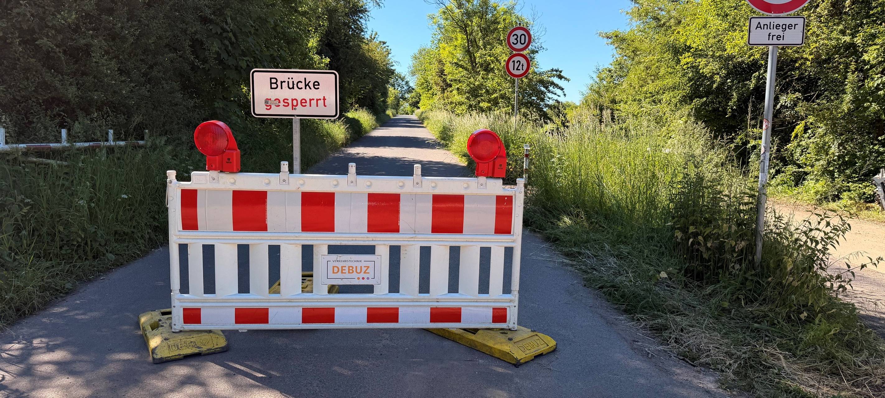 Frechen: Abriss der Brücke am Rosmarweg startet