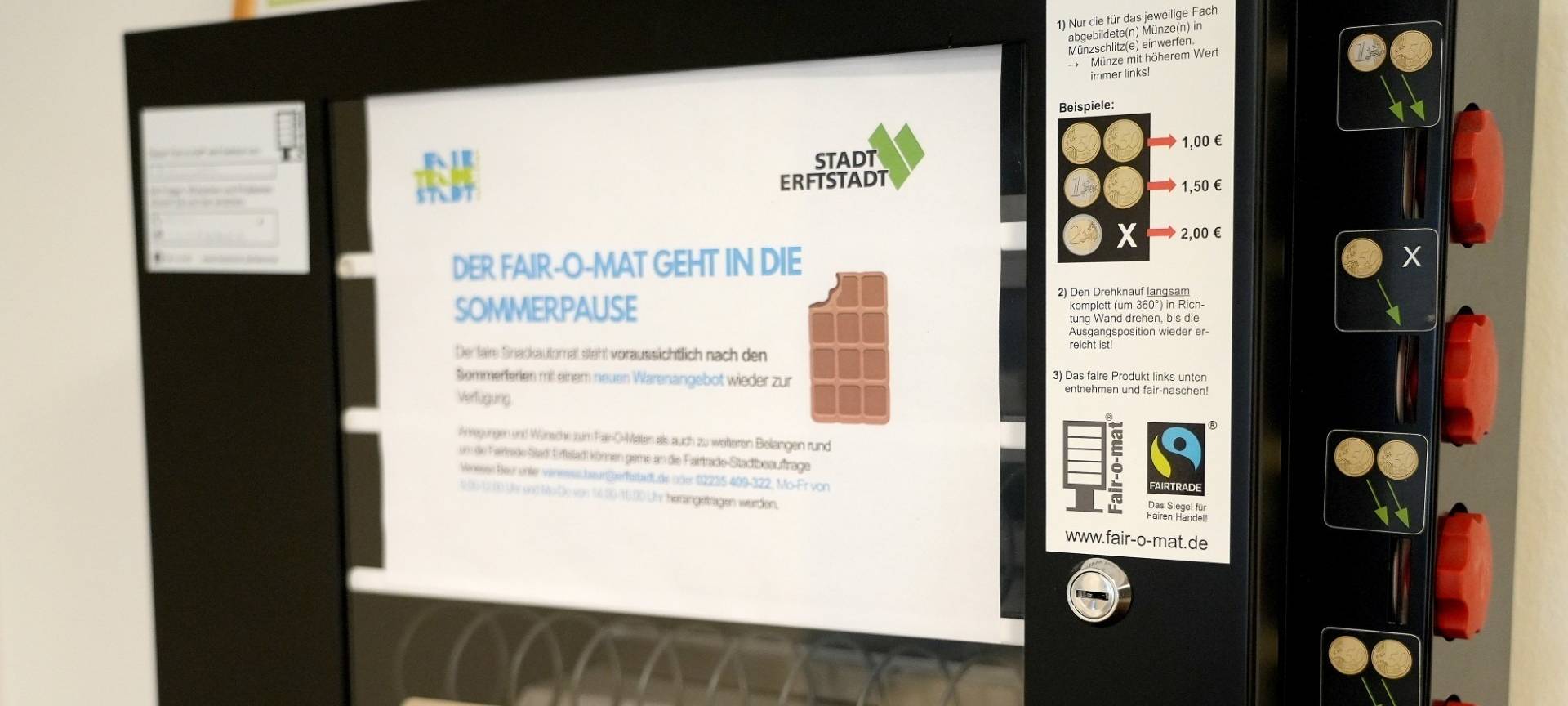 Keine Snacks im Erftstädter Rathaus