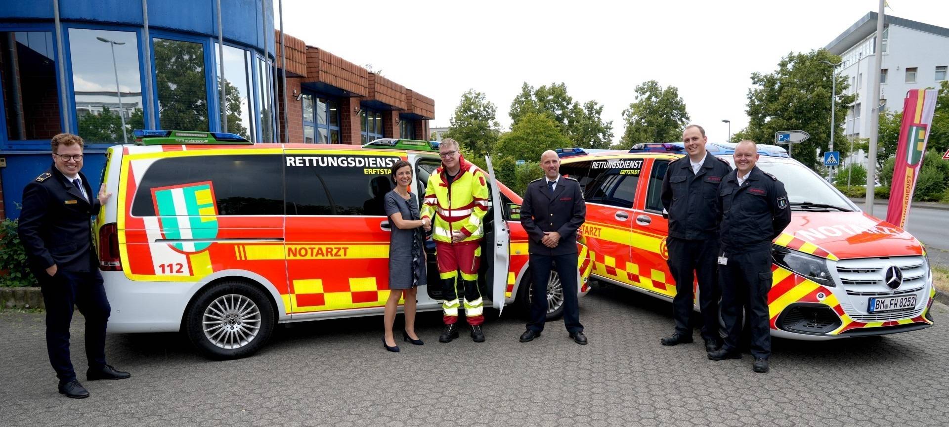 Neue Autos für Erftstädter Notarzt