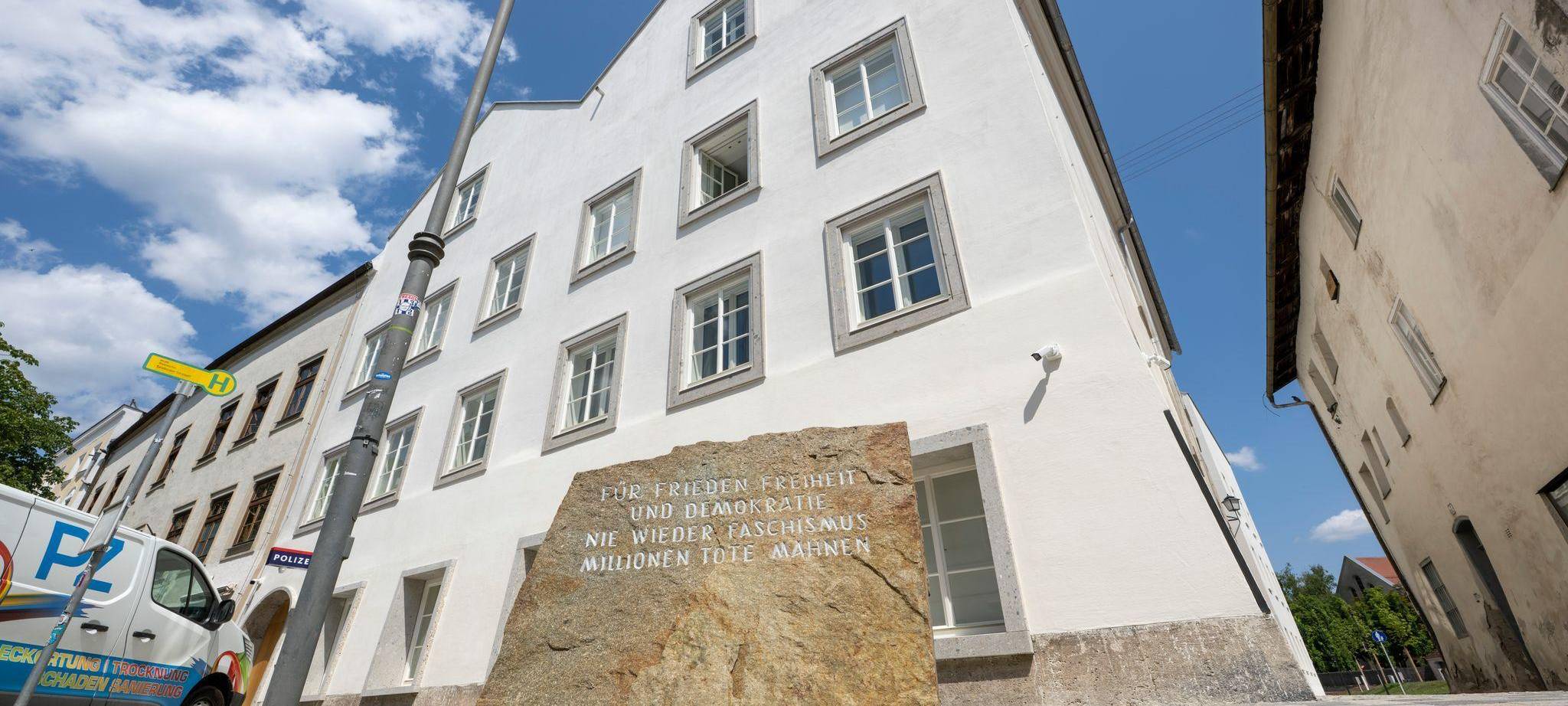 Polizeizentrum im Hitler-Geburtshaus